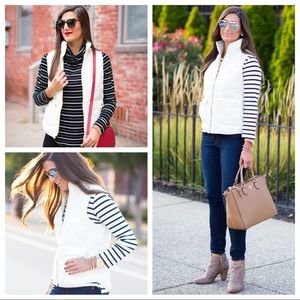 J.Crew Quilted Down Excursion Vest